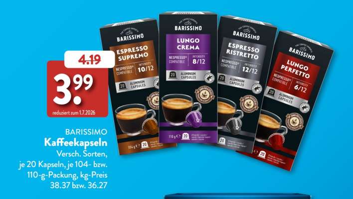 BARISSIMO Kaffeekapseln