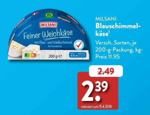 MILSANI Blauschimmelkäse