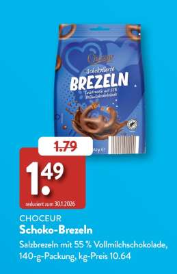 CHOCEUR Schoko-Brezeln