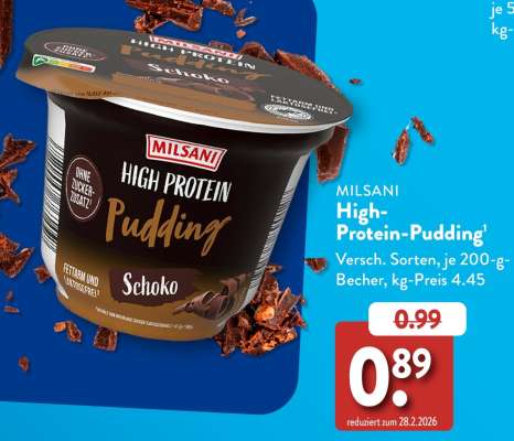 MILSANI High-Protein Pudding