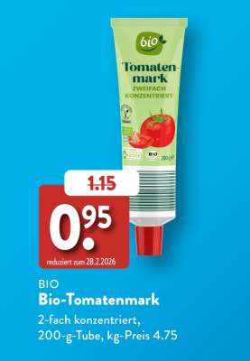 Bio- Tomatenmark