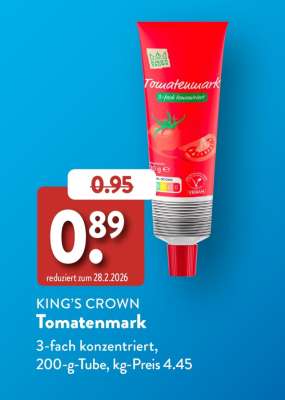 KING’S CROWN Tomatenmark
