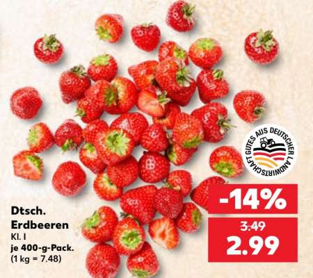 Dtsch. Erdbeeren Kl. I