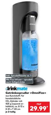 DRINKMATE Getränkesprudler »OmniFizz«