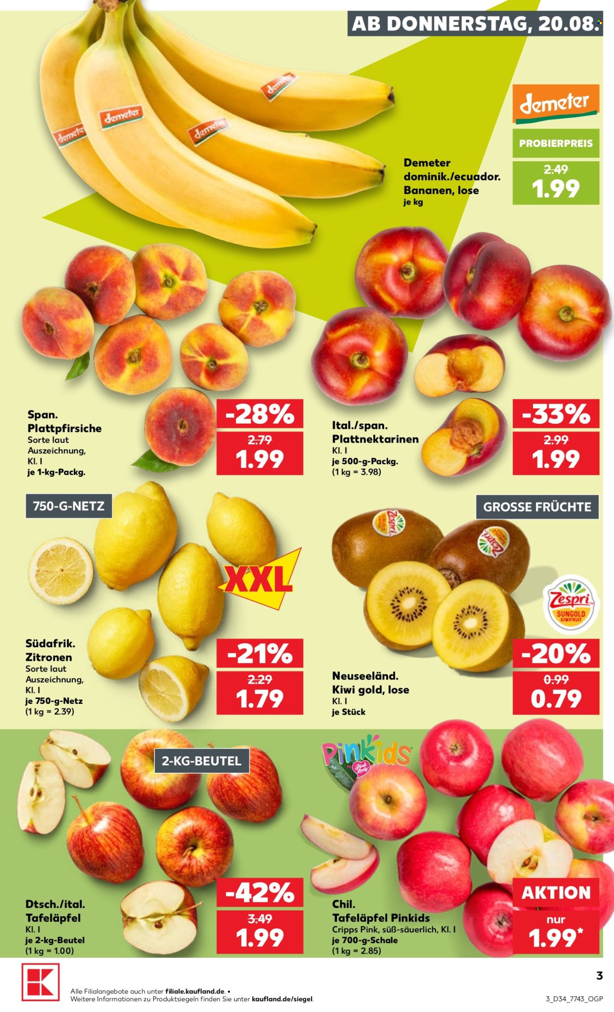 Kaufland Prospekte  - 20.08.2026 - 26.08.2026. Seite 3