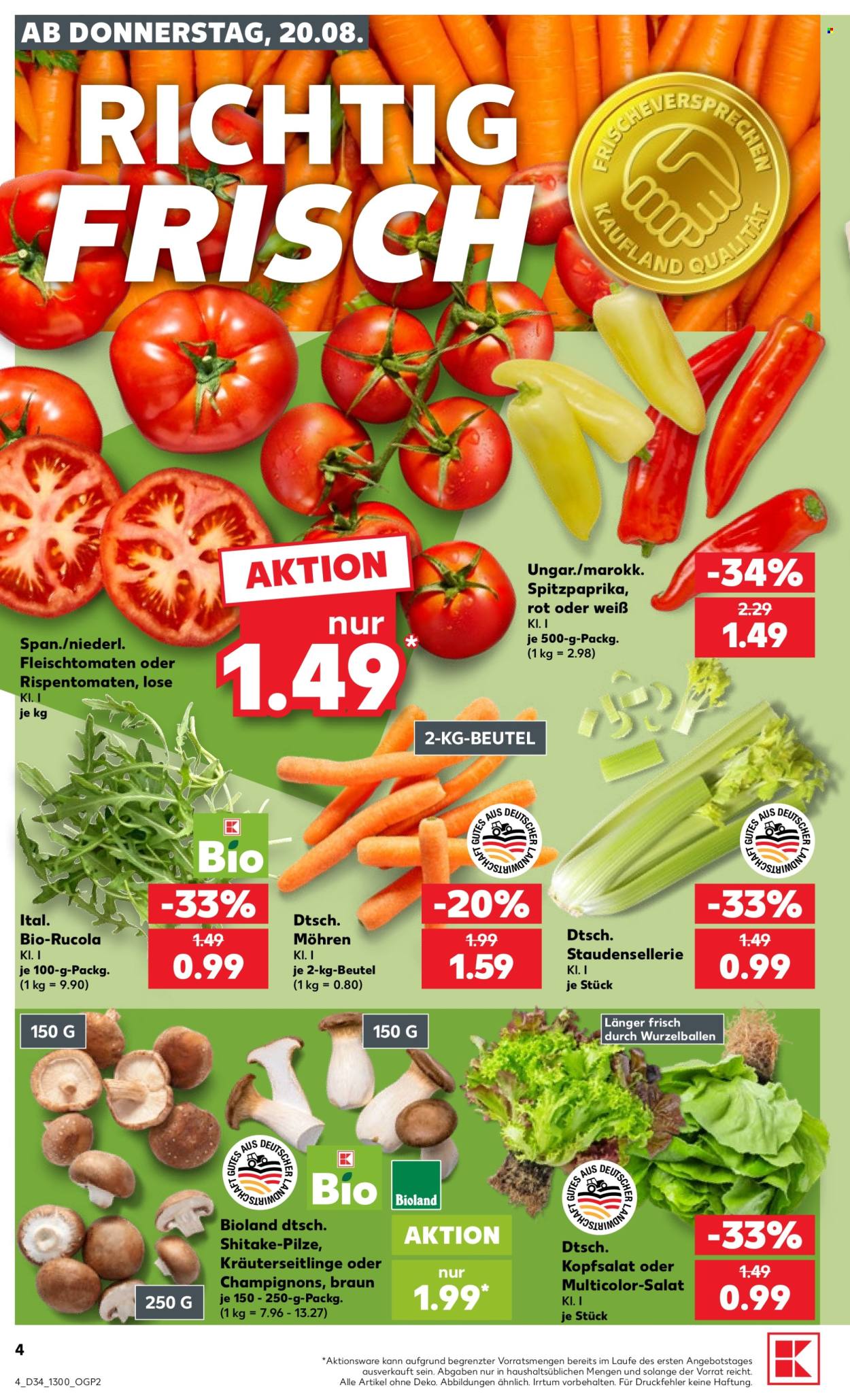 Kaufland Prospekte  - 20.08.2026 - 26.08.2026. Seite 4