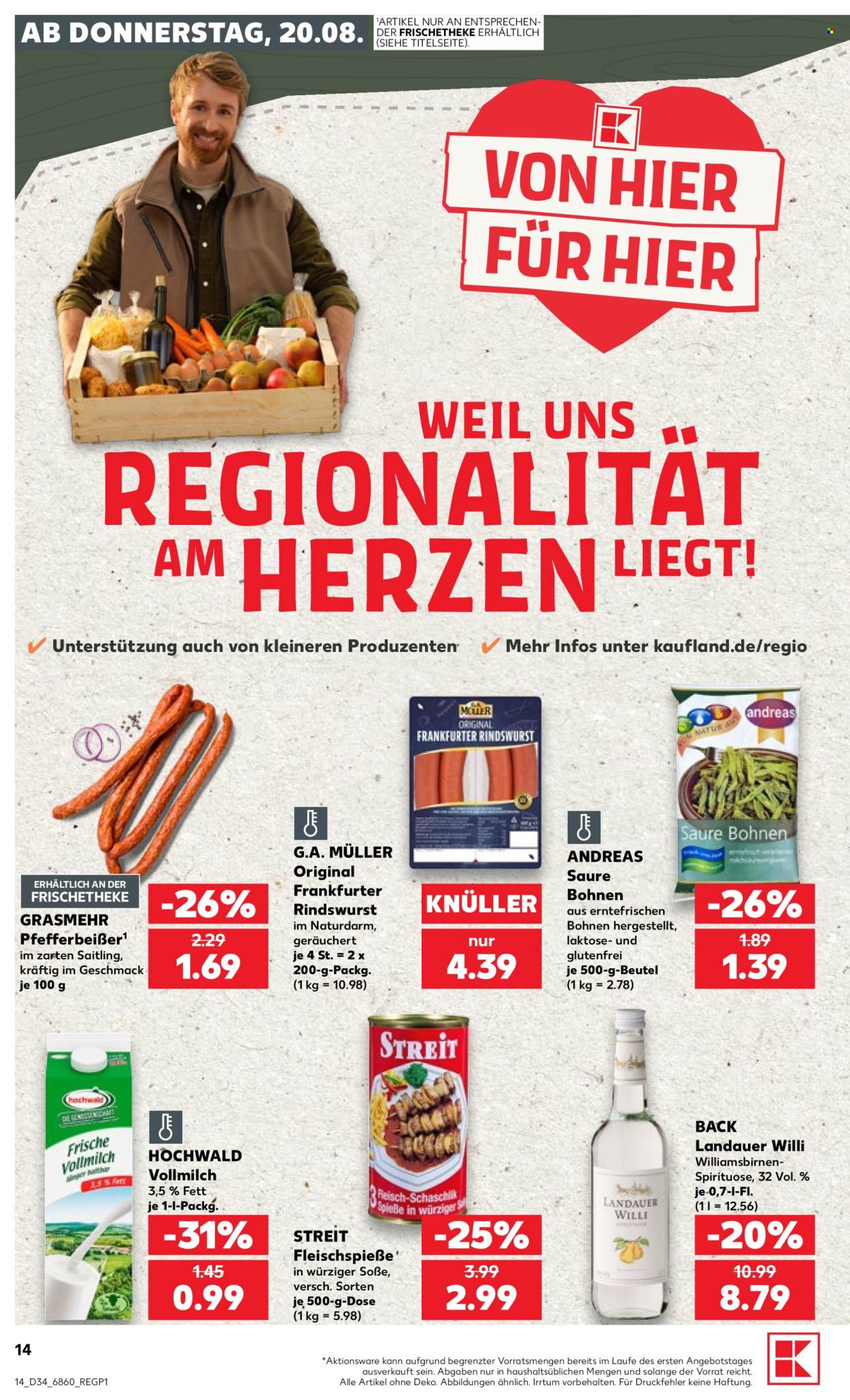 Kaufland Prospekte  - 20.08.2026 - 26.08.2026. Seite 14