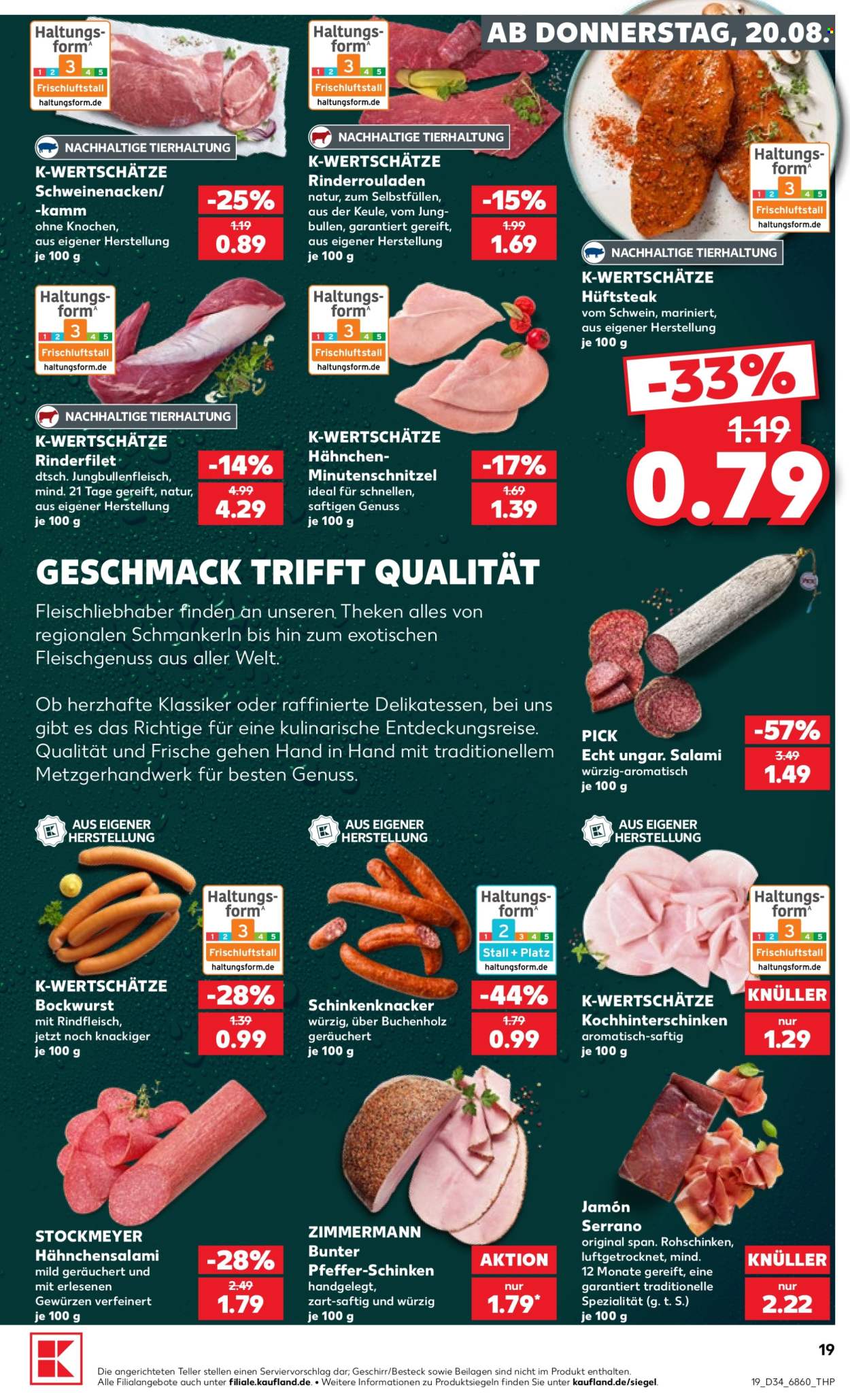 Kaufland Prospekte  - 20.08.2026 - 26.08.2026. Seite 19