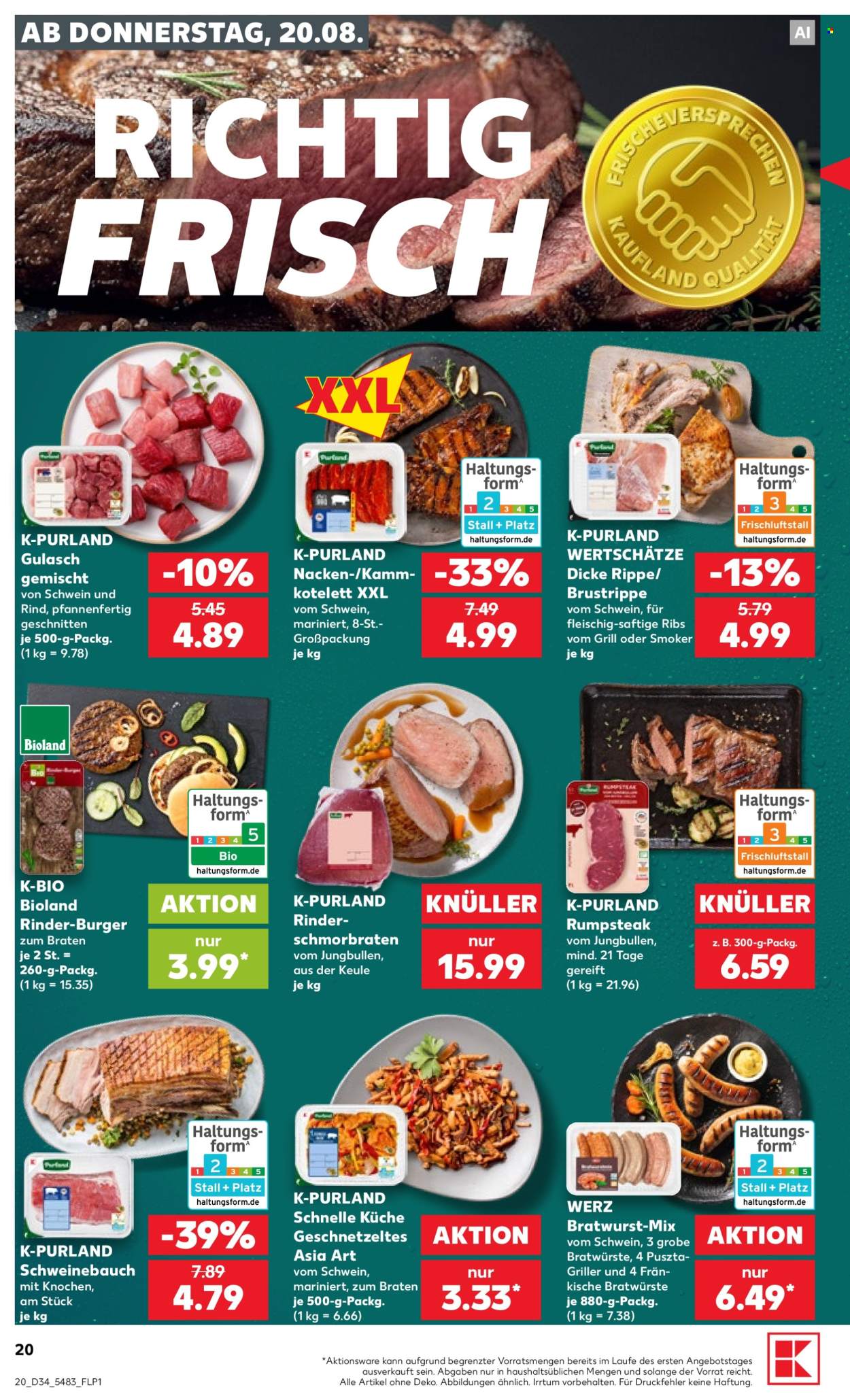 Kaufland Prospekte  - 20.08.2026 - 26.08.2026. Seite 20