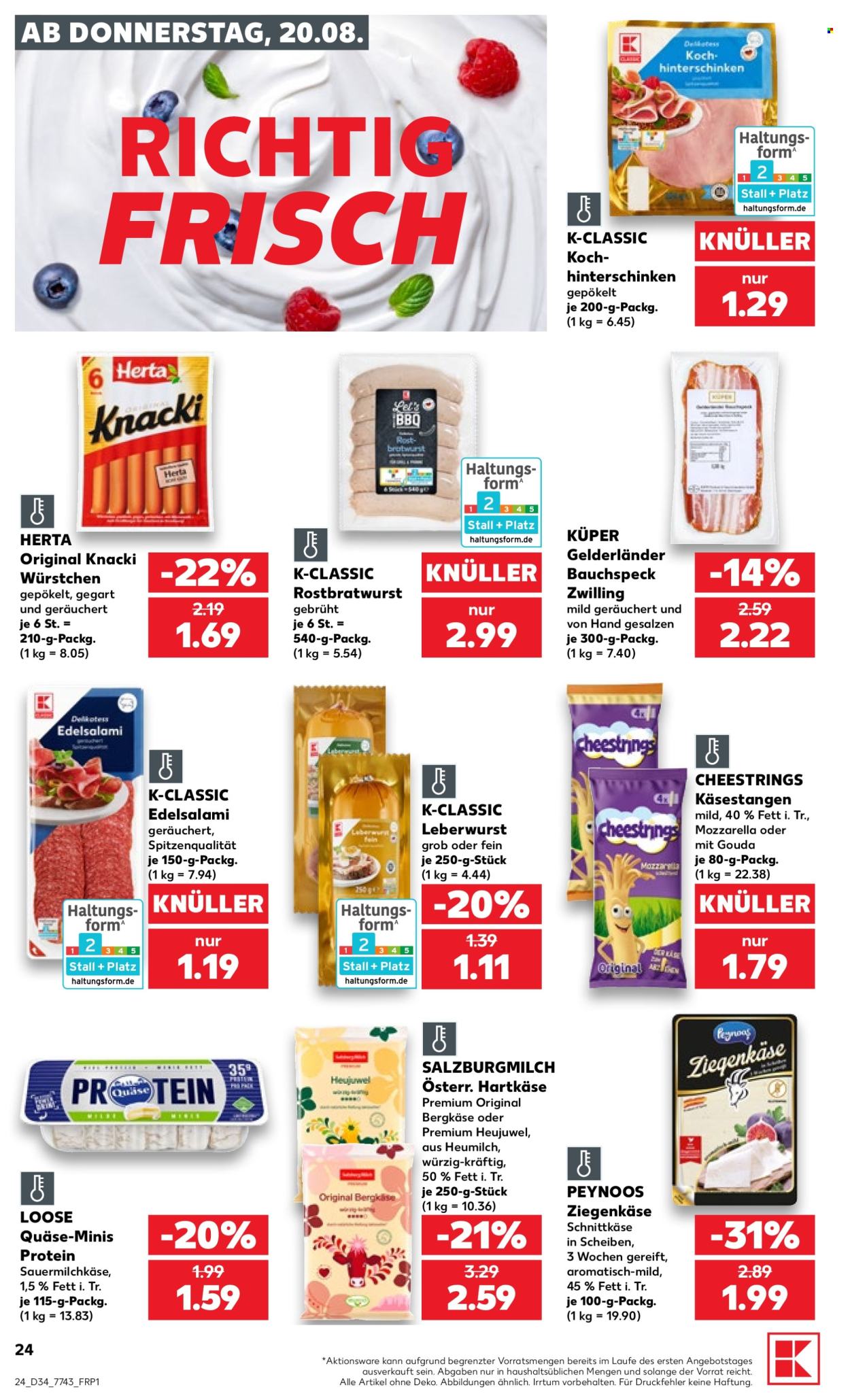 Kaufland Prospekte  - 20.08.2026 - 26.08.2026. Seite 24