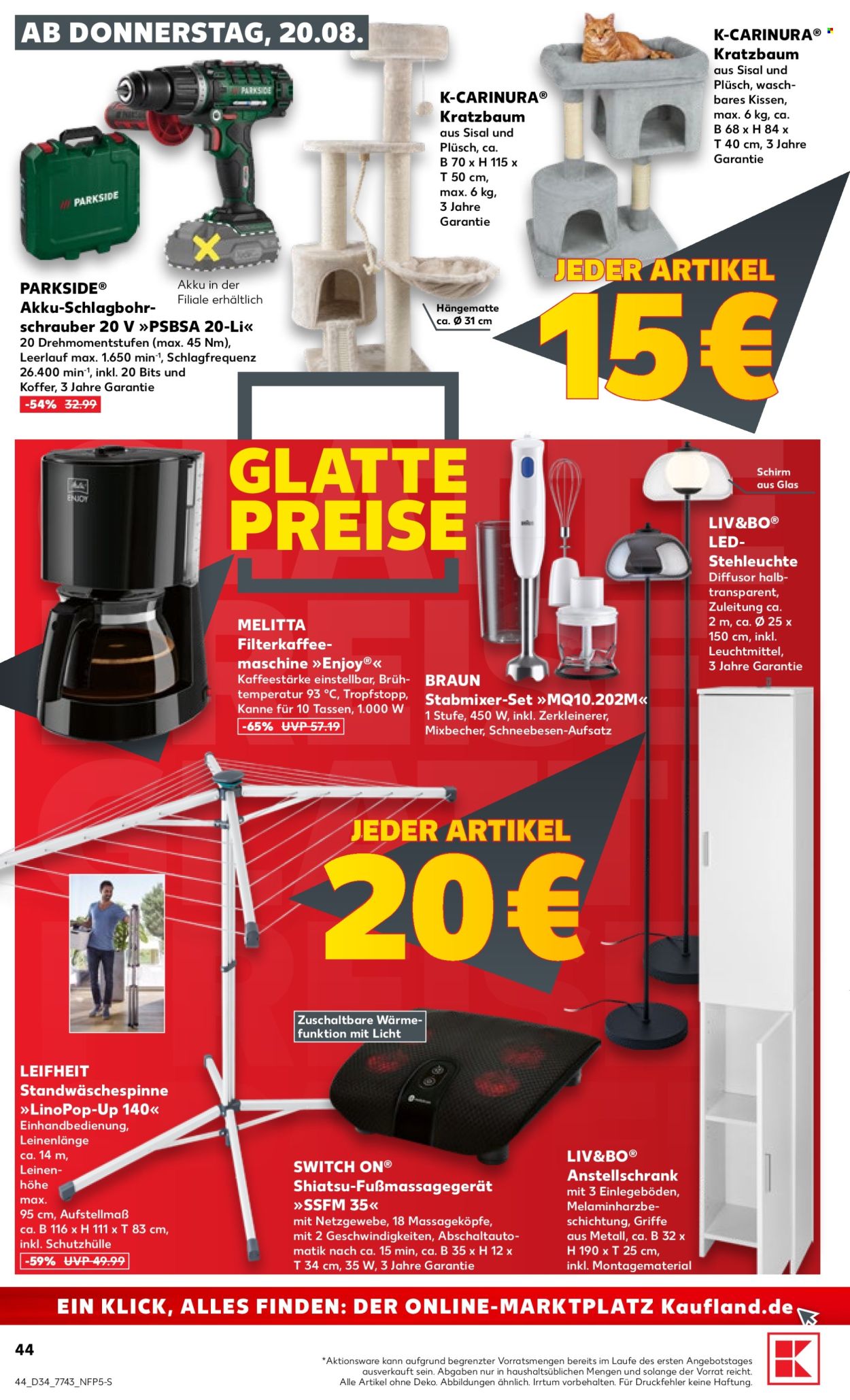 Kaufland Prospekte  - 20.08.2026 - 26.08.2026. Seite 44
