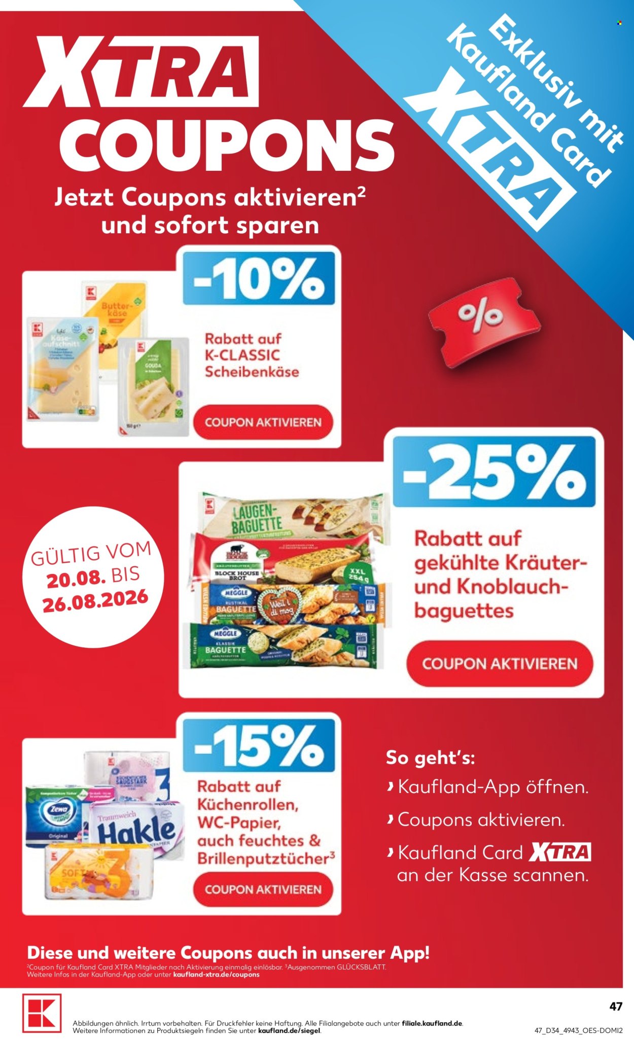 Kaufland Prospekte  - 20.08.2026 - 26.08.2026. Seite 47