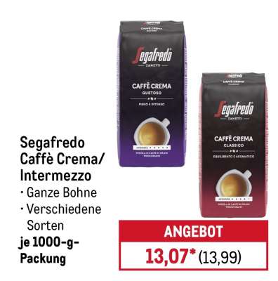 Segafredo Caffè Crema Intermezzo