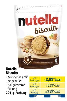 Nutella Biscuits