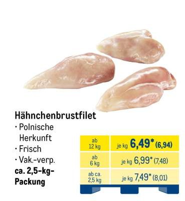 Hähnchenbrustfilet
