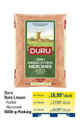 Duru Rote Linsen