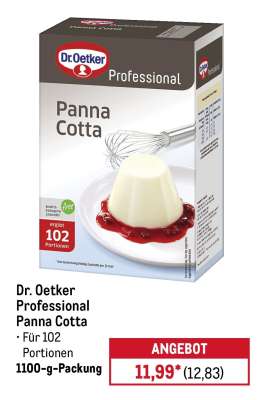 Dr. Oetker Professional Panna Cotta