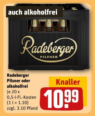 RADEBERGER Pilsner oder Alkoholfrei