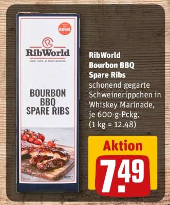 RibWorld Bourbon BBQ Spare Ribs