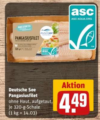 Deutsche See Pangasiusfilet