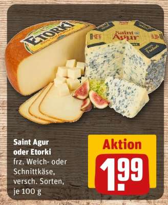 Saint Agur oder Etorki
