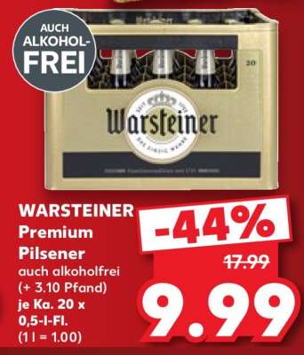 Warsteiner Premium Pilsener