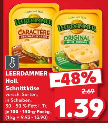 LEERDAMMER Holl. Schnittkäse