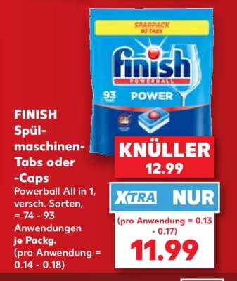 FINISH Spülmaschinen- Tabs oder -Caps