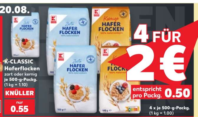 K-CLASSIC Haferflocken