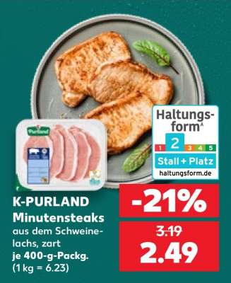 K-PURLAND Minutensteaks