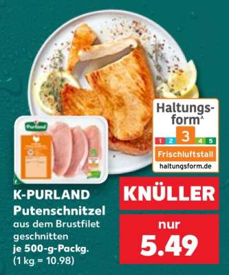 K-PURLAND Putenschnitzel