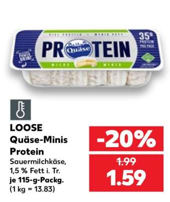 LOOSE Quäse-Minis Protein
