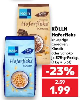KÖLLN Haferfleks