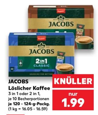 JACOBS Löslicher Kaffee