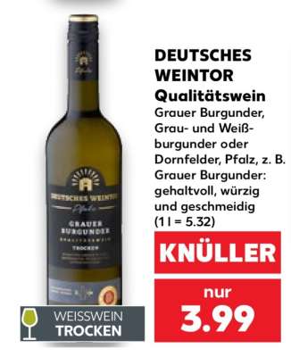 Deutsches Weintor Qualitätswein