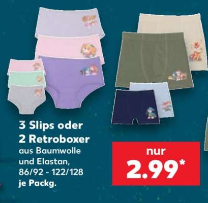 3 Slips oder 2 Retroboxer