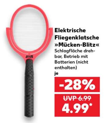 Elektrische Fliegenklatsche »Mücken-Blitz«