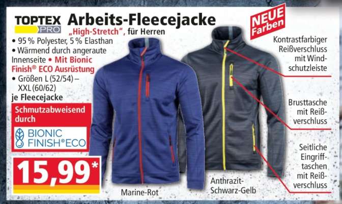 Arbeits-Fleecejacke