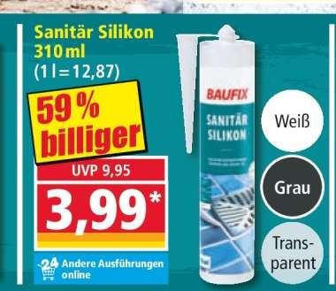 Sanitär-Silikon 310 ml