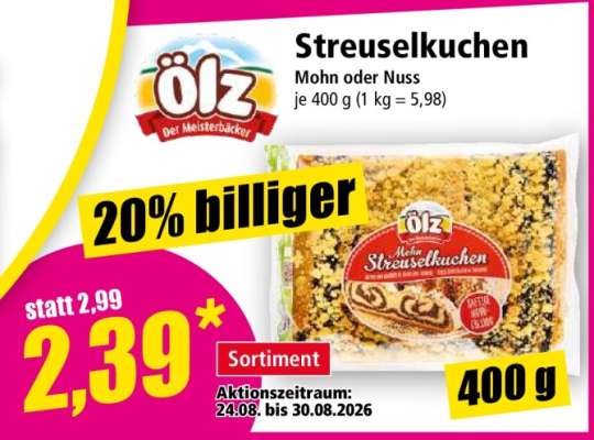 Streuselkuchen