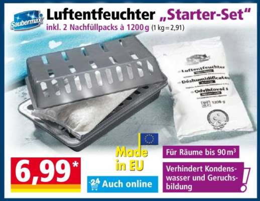Luftentfeuchter „Starter-Set“