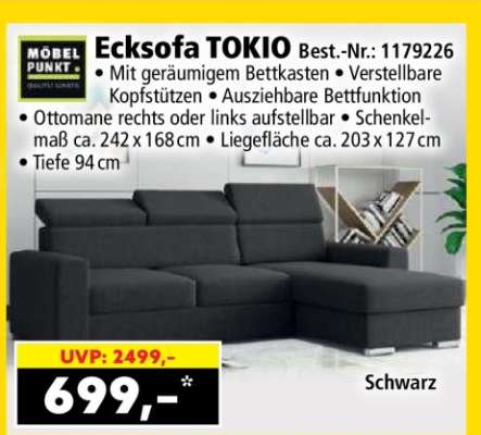 Ecksofa TOKIO
