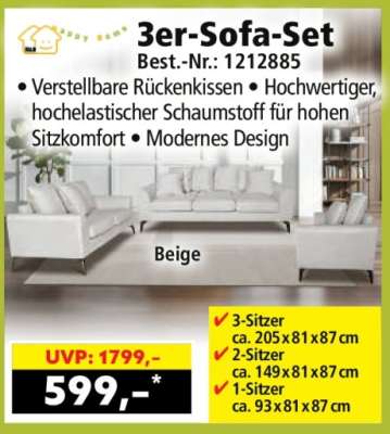 3er-Sofa-Set
