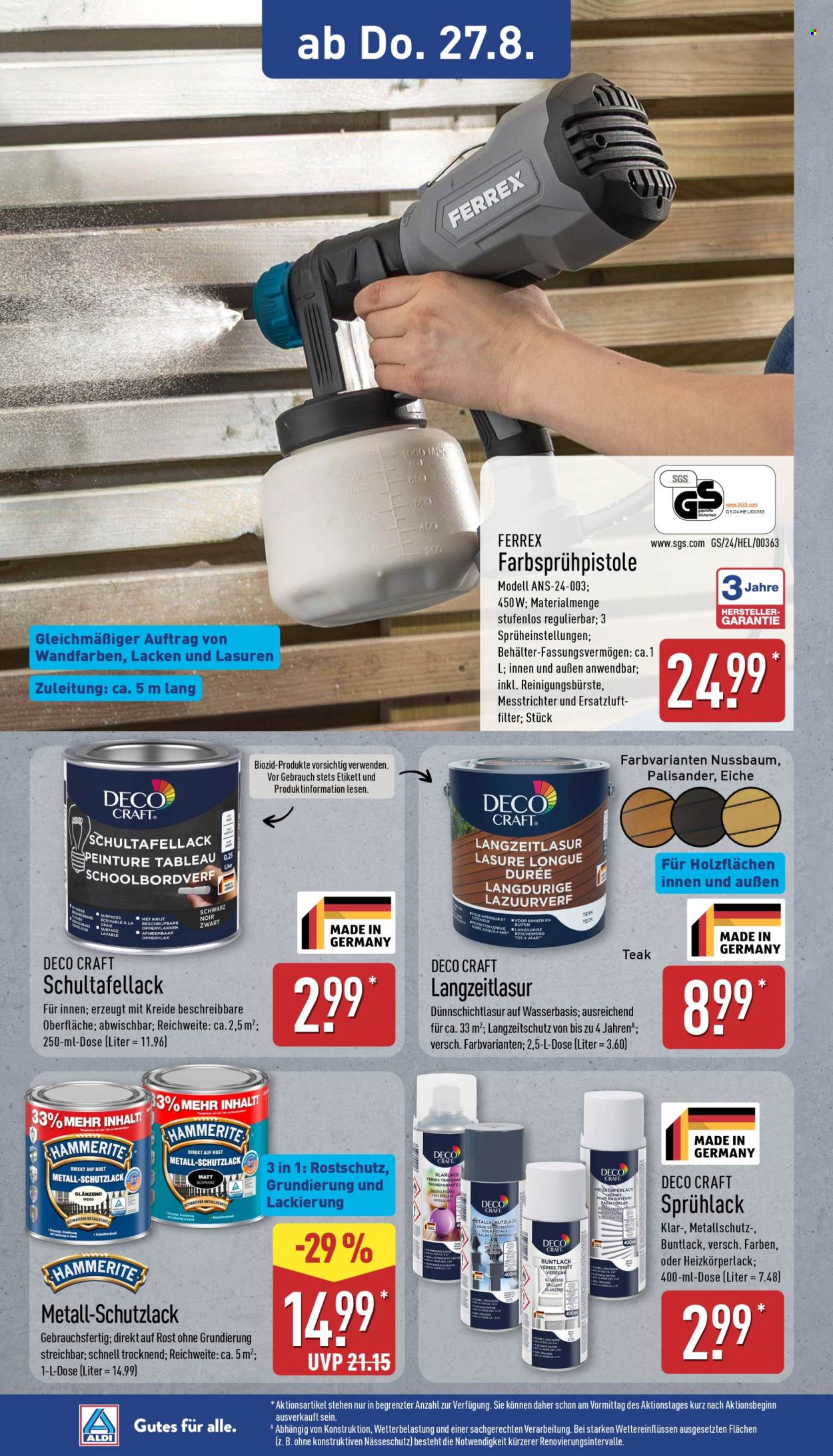 ALDI Nord Prospekte  - 24.08.2026 - 29.08.2026. Seite 22