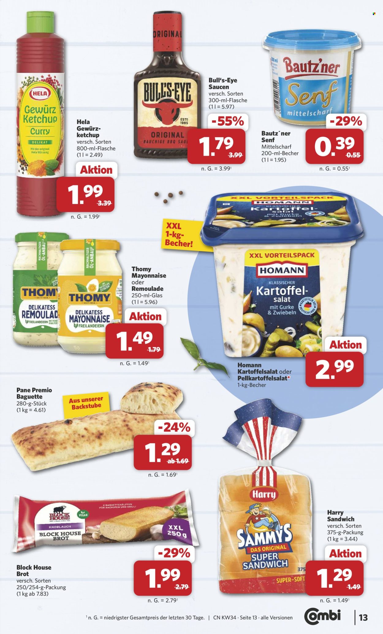 Combi Prospekte  - 17.08.2026 - 22.08.2026. Seite 13