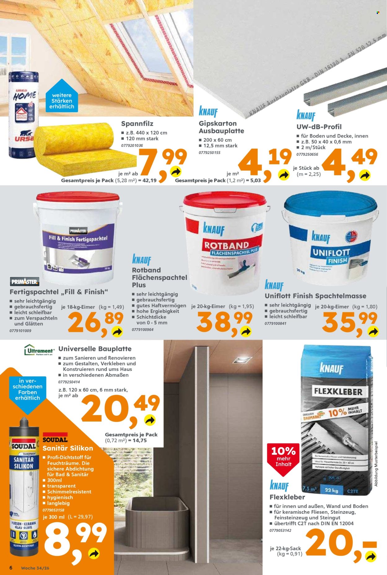 Globus Baumarkt Prospekte  - 17.08.2026 - 22.08.2026. Seite 6
