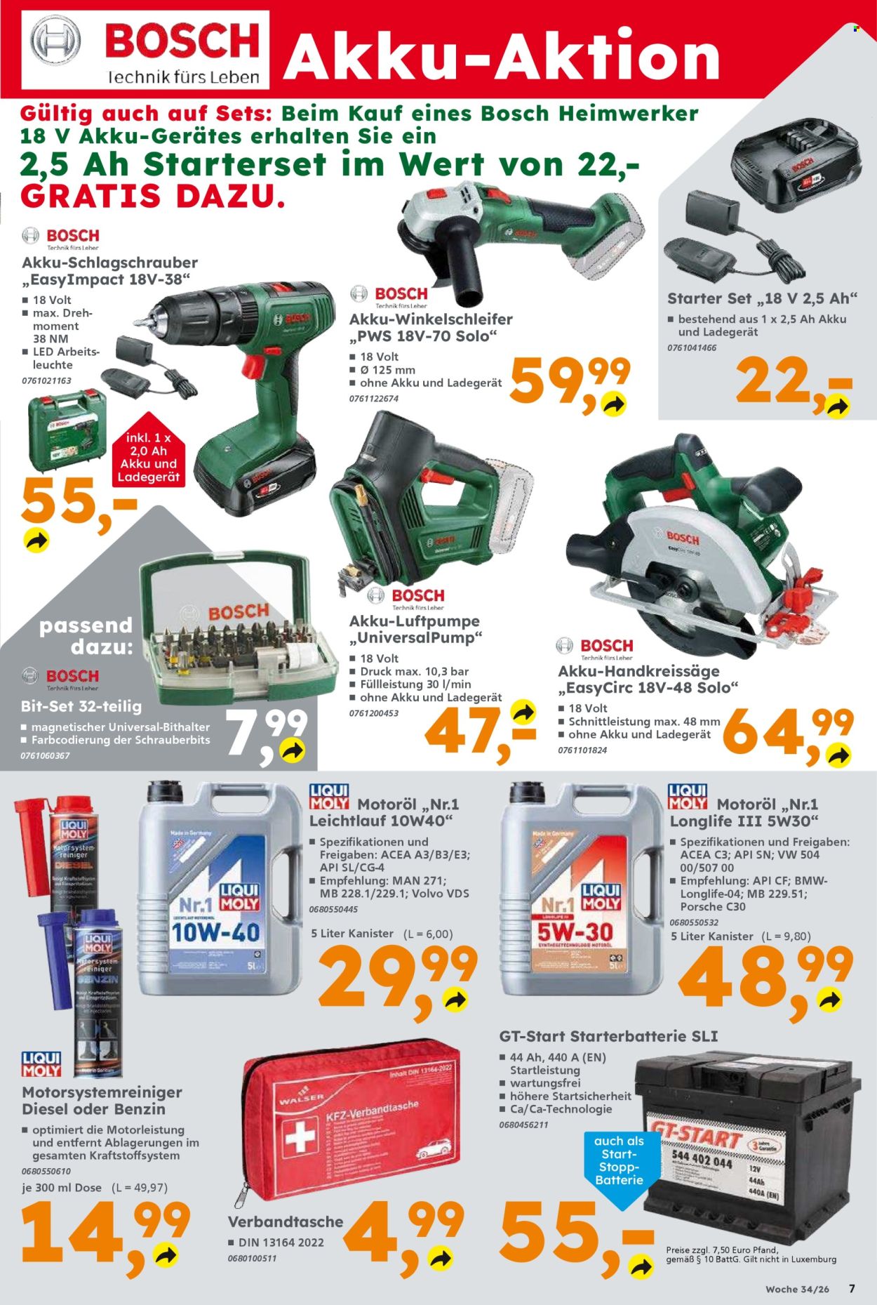 Globus Baumarkt Prospekte  - 17.08.2026 - 22.08.2026. Seite 7