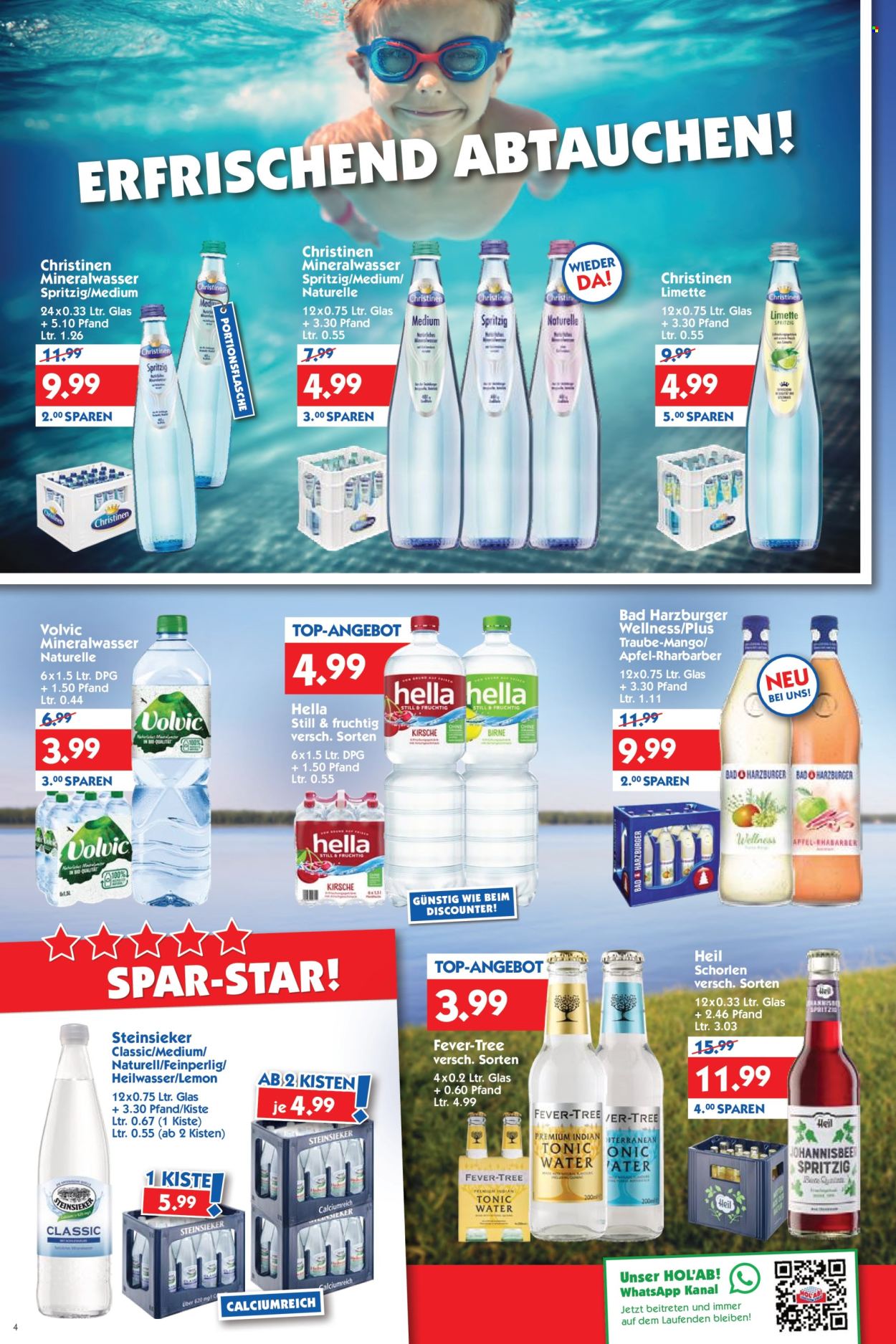Hol'ab! Getränkemarkt Prospekte  - 17.08.2026 - 22.08.2026. Seite 4