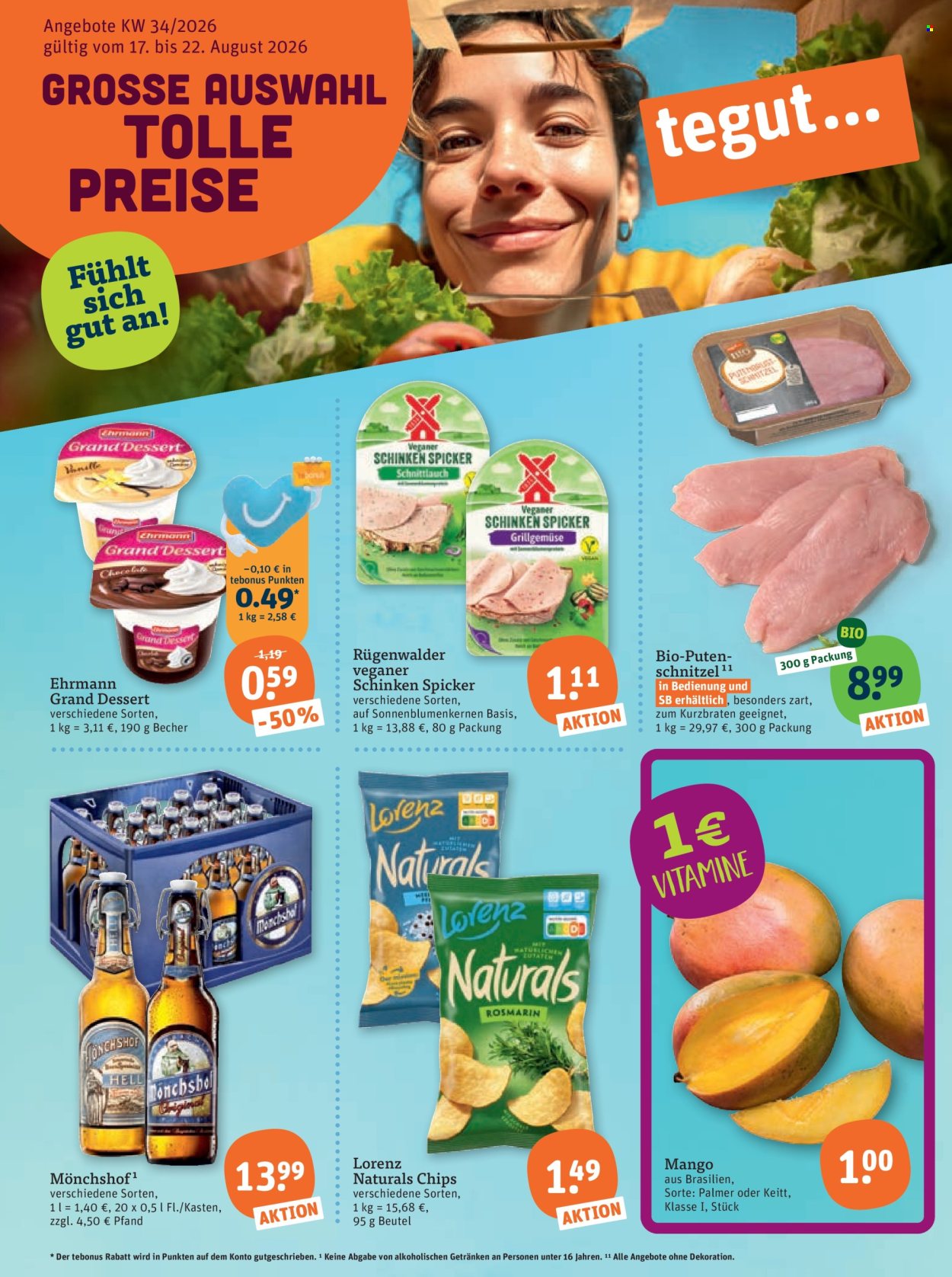 tegut... Prospekte  - 17.08.2026 - 22.08.2026. Seite 3