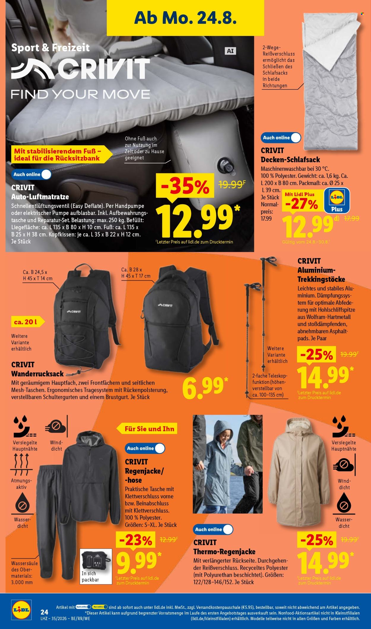 Lidl Prospekte  - 24.08.2026 - 29.08.2026. Seite 46